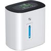 Filtnestr Concentratore di ossigeno regolabile da 1 a 7 l/min, concentratore di ossigeno portatile (30% ± 90%), intelligente con telecomando, per ufficio, per viaggio/in auto, timer 2 ore