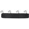 SPORTARC Copertura per tenda da sole per patio esterno, impermeabile, copertura per giardino, patio (nero, 2,5 m)