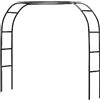 Generic Traliccio ad da giardino, pergolato in metallo per piante rampicanti, viti e uva, supporto per sfondo per matrimoni all'aperto, cornice per fiori per feste, decorazioni da giardino ed eventi