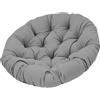 F Fityle Cuscino per Sedia a Dondolo, Traspirante, Elegante, Leggero, Versatile, per Esterni, per camere familiari, divani, Grigio
