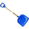 Jotekonoby Pala da neve per bambini con manico in legno staccabile e paletta in plastica per giochi invernali all'aperto, lunghezza regolabile 52-32 pollici, rosso/blu/rosa (azzurro)
