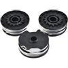 leteyes Bobina di ricambio per decespugliatore, 3 pezzi, per parkside PRT 550 A1 A3 A5
