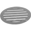 YARNOW Grillrost Distribuzione Uniforme del Calore Carbonella in Ferro Rotondo per Barbecue e Ventilazione Migliorata Accessorio per Barbecue da Esterno e Campeggio da Esterno e Campeggio