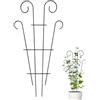 ARMYJY Gabbia per piante rampicanti da giardino per piante rampicanti all'aperto, telaio di supporto per piante rampicanti, gabbia per fiori, antiruggine, per interni ed esterni