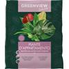 Greenview, Terriccio di alta Qualità Linea Selection, Substrato Specifico per le tue piante ad alta Aerazione e Drenaggio, massimo assorbimento nutritivo (Per Piante d'appartamento, 5 Litri)
