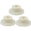 Pumixiy Ingranaggio a vite senza fine per pompa dell'olio per motosega, ingranaggio di ricambio in plastica 25CC 3800 adatto a 2 motoseghe piccole 2500 38CC, kit di riparazione componenti