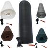 PINTO FERRAMENTA E-COMMERCE Pinto FERRAMENTA Rete Balcone Protettiva in Plastica per Ringhiera Cancelli e Recinzione Decorativa per Giardino Anticaduta Protezione Bambini e Animali Fascette E Cutter Omaggio (h1x20mt, Antracite)