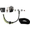 Whychstore Kit carburatore compatibile con decespugliatori Makita BHX2500 BHX2500V EBH252U EBH253U ER2650LX a 4 tempi, include filtro dell'aria, guarnizione del tubo del carburante e lampadina primer, ricambio