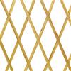 VERDELOOK | Traliccio Estensibile in Legno Naturale, 150x200 cm, per Decorazioni Terrazza e Balcone, Sostegno Piante Rampicanti