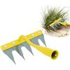Tyinerc Rastrelli da Giardinaggio | Rastrello livellatore per lavori Pesanti,Strumento rimuovi l'- per Giardino, Prato, Cortile, Aiuola, Serra, Vivaio, Frutteto, Azienda Agricola, Esterno