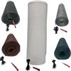 PINTO FERRAMENTA E-COMMERCE Pinto FERRAMENTA Rete Balcone Protettiva in Plastica per Ringhiera Cancelli e Recinzione Decorativa per Giardino Anticaduta Protezione Bambini e Animali Fascette E Cutter Omaggio (h1X5mt, Bianco)