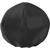 SEIWEI 1 copertura per barbecue rotonda, impermeabile, 50 x 45 cm, colore nero