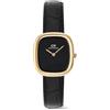 Daniel Wellington Margot Orologi 24x26 316L Stainless Steel With Pvd Plated Gold, Genuine Leather Gold