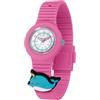 HIP HOP, Collezione PINTASTIC!, Orologio Bambini, Movimento al Quarzo, Cassa 32 mm, Resistente all'Acqua, Cinturino in Silicone Ipoallergenico, con 5 Elementi Decorativi a Tema Inclusi, Idea Regalo