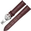 ROUREOX Cinturino da Orologio in Cuoio Autentico Rilascio Rapido Fermo in Metallo Inox e Banda di Ricambio per PATEK PHILIPPE 5146 5396 5271