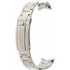 ROUHO Acciaio Inossidabile Orologio Cinturino Metallo Glide Lock Deployment Clasp Cinturino per Rolex Submariner Daytona Cosmic Timing-21mm