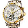 OLEVS Orologio automatico K-GX-G5565, oro e argento., Timer