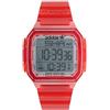 adidas Originals adidas Watch AOST22051, rosso, cinturino, Rosso, Cinghia