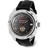 VOSTOK | Komandirskie Signal Corps Commander Russo Army Stile militare Orologio meccanico | Serie 296, 211296 pelle, Militare