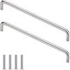 CONPHERON 2 pezzi Maniglia ad Arco Maniglia per Cassetti Acciaio Inox Maniglie per Mobili Cucina Maniglia per Porta Armadietti Manopole Cassetto Armadio Maniglia 192 mm