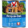 3V3 Protettivo Completo Aqua-Gel per Legno Noce Chiaro 750 ml