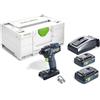 Festool Avvitatore a impulsi a batteria TID 18 HPC 4,0 I-Plus