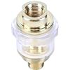 BORDSTRACT Mini Lubrificatore Per Oliatore Online BSP da 1/4 di Pollice Per Utensili Pneumatici E Compressori D'aria Utensili Per Tubi Tubi Per Compressori Oliatore Utensili Pneumatici Tubi Per Compressori D'ari