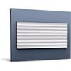 Orac Decor Orac 3D Rivestimento murale W109 VALLEY 200 cm x 1,3 cm x 25,0 cm Poliuretano espanso rigido primerizzato