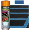 stickerslab srl StickersLab - MACOTA SEGNALETICA vernice spray per segnaletica stradale - 500 ML - 6 TINTE (Blu)