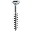 Mustad: 200 Viti Panelvit® PF, Testa Svasata Piana, 5x50 mm, Zincate Chromiting®,Lubrificate Lubex®