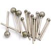 SENRISE Fresa rotante, con rivestimento diamantato, per fresa a sfere, per incisione, vetro, piastrelle, intaglio, rimozione di materiale (5 pz-2,35 x 0,5 mm)