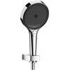 hansgrohe Rainfinity Set supporto doccia 130 3 getti con flessibile doccia 160 cm, cromo, 26851000
