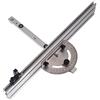 Gralara da banco Mitra Gauge Mitra Saw Goniometro Piastra angolare Righello con arresti ad angolo multipli Mitra Gauge di precisione in lega di alluminio, 415 mm