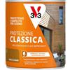 V33 Protettivo Completo per Legno a Solvente Protezione Classica Noce Chiaro 0,75L