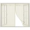 Flei Zanzariera Magnetica per Porte, Crittografia Tenda Anti Zanzare Auto Chiusura Adsorbimento Magnetico Rete, for Corrido/Finestra - Beige 125x145cm(WxH)