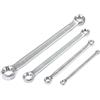 STARKEMUNICH SET DI 4 CHIAVI A OCCHIO APERTO CON PROFILO INTERNO TORX IN ACCIAIO CROMO VANADIO