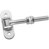 SOTECH Cerniera per porta da 190 mm con piastra di montaggio M16 Cerniera per costruzione hardware per porta regolabile