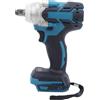 Fafeicy Avvitatore a Impulsi Elettrico Brushless 21V, 520Nm Coppia Massima, Compatibile Batteria 18V, Nero Blu