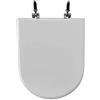 Ceramica Dolomite SEDILE WC CERAMICA DOLOMITE ALPINA BIANCO IN LEGNO