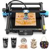 Twotrees TTS-55 Pro Incisione laser da 20 W per seghe 3D, 5,5 W, potenza laser con piastra a nido d'ape uguale 400 x 430 mm, riduzione del fumo e della polvere per tagli puliti