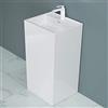 doporro Lavabo a Colonna Monoblocco 50x42x90 cm, Lavamani Autoportante