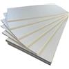 LoviStore Lastre In Polistirolo Pannelli Fogli 100x50cm Spessore 1/2/3 cm Multiuso Isolamento Termico Acustico Densità 15kg/mc, Copertura Rivestimento Parete Soffitto (Bianco, 10 lastre da 3 cm)