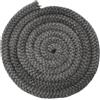 YUETTYY Guarnizione per porta della stufa a legna, corda di tenuta per stufa, corda per stufa, diametro 14/16/18/20/25 mm x 2/o 3 metri, in fibra di vetro, guarnizione refrattaria (2 m, 25 mm)
