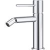 NOLUXA IMEX - Rubinetto Bidet | Rubinetto Monocomando Bidet Bagno | Rubinetto Bidet con Miscelatore Acqua Calda/Fredda | Rubinetteria Bidet | Facile Installazione | Serie Monza | Colore Cromato