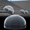 Otoolling 25,4 x 25,4 x 17,8 cm - Cupola di Ricambio per Lucernario, Copertura in Policarbonato Solo per Base di Lucernarioesistente, Cupola per Tetto Resistente ai Raggi UV, Non Intera Luce del Tetto