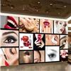 Generic Fotomurale Nail Art Carta da Parati Salone di Bellezza 3D Fotomurali In Tessuto Non Tessuto 150x105 Decorazione Parete Camere da Letto Soggiorno Pareti Murale Poster a-3481