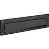 ALSTEN TECH Apertura per Inserimento Lettere con Chiusura Magnetica Nero Opaco 310x80 - C4 - RAL9017