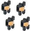 GedoTec Cerniera mobili Lasciare una VIDI Super per invisibile Attacco Einbohren band Spessa legno 12 mm porta con Angolo di apertura 180° Forza portante 8 kg ogni Paio Qualità del marchio Zona living