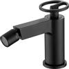 MICE COLLECTION MICE - Rubinetto monocomando per bidet in ottone - Rubinetti per WC - Rubinetti da bagno per acqua fredda/calda Nero opaco BDC033-2NG