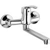 Paini Atomix3.0 Miscelatore monocomando lavello a muro Cromato D1CR501